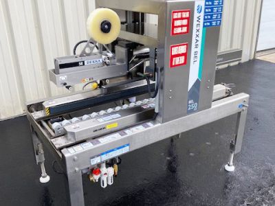 used belcor case sealer top-and-bottom 250SS